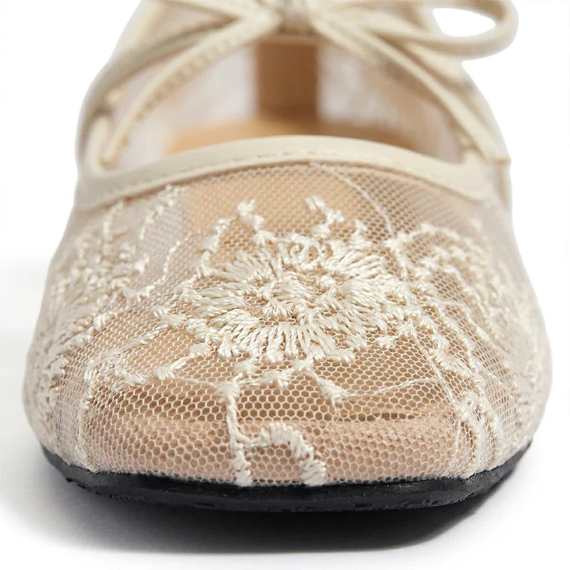 Lace Flat Ballet